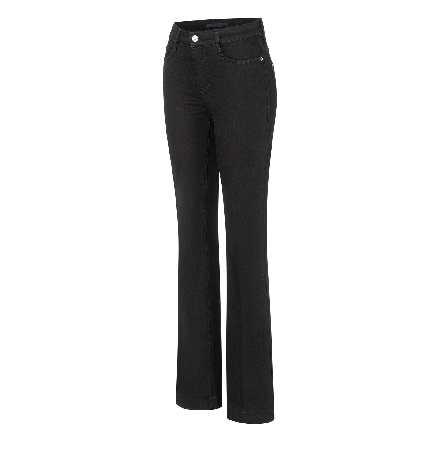 Mac Damen Jeans Hose Boot Authentic Stretch Denim Black 0387L522090 D999