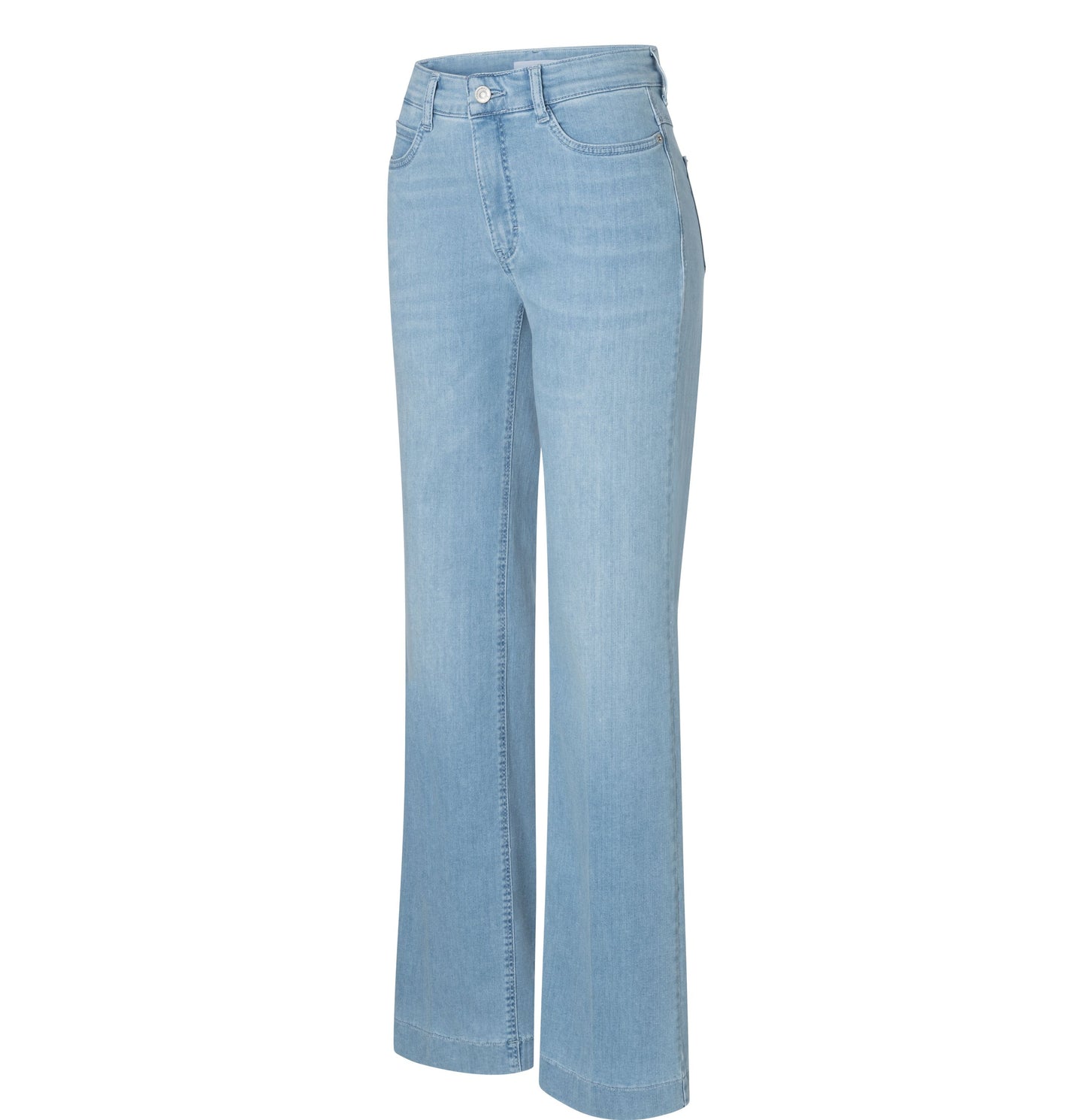 Mac Damen Jeans Hose Wide Authentic Stretch Denim Blue 0387L522890 D296