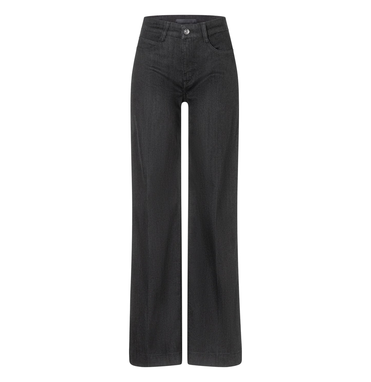 Mac Damen Jeans Hose Wide Authentic Stretch Denim Black 0387L522890 D999