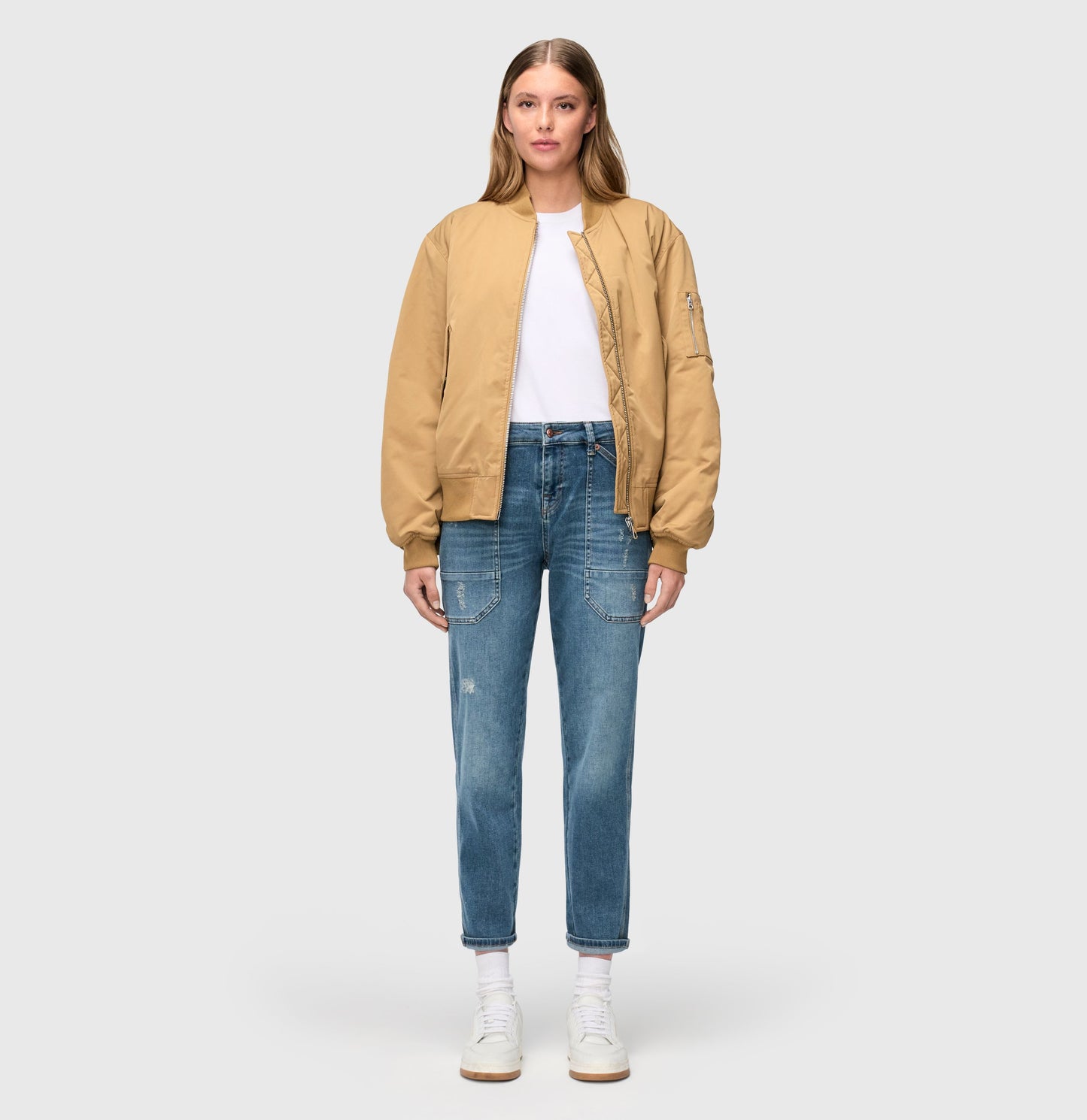 MAC JEANS - IOWA, Auth. comfort vintage denim - Relaxed Fit - 2803-90-0333L-D541 - blau