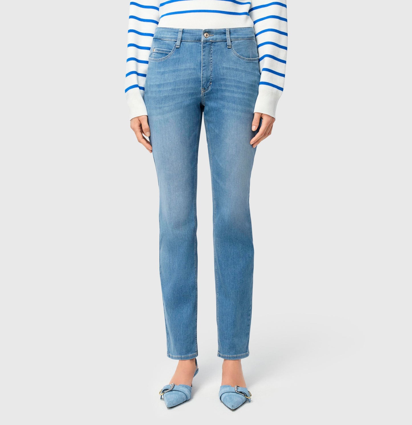 Mac Damen Hose Dream Wonder Light Denim Art.Nr.0351L540190 D289