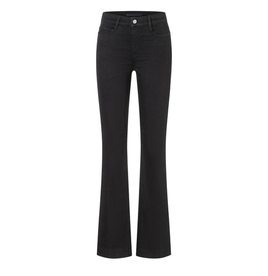 Mac Damen Jeans Hose Boot Authentic Stretch Denim Black 0387L522090 D999