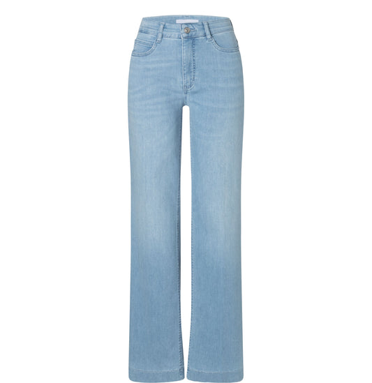 Mac Damen Jeans Hose Wide Authentic Stretch Denim Blue 0387L522890 D296