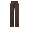 MAC JEANS - CHIARA BELT, Pure linen - Wide Fit - 3447-00-0294L-293 - braun