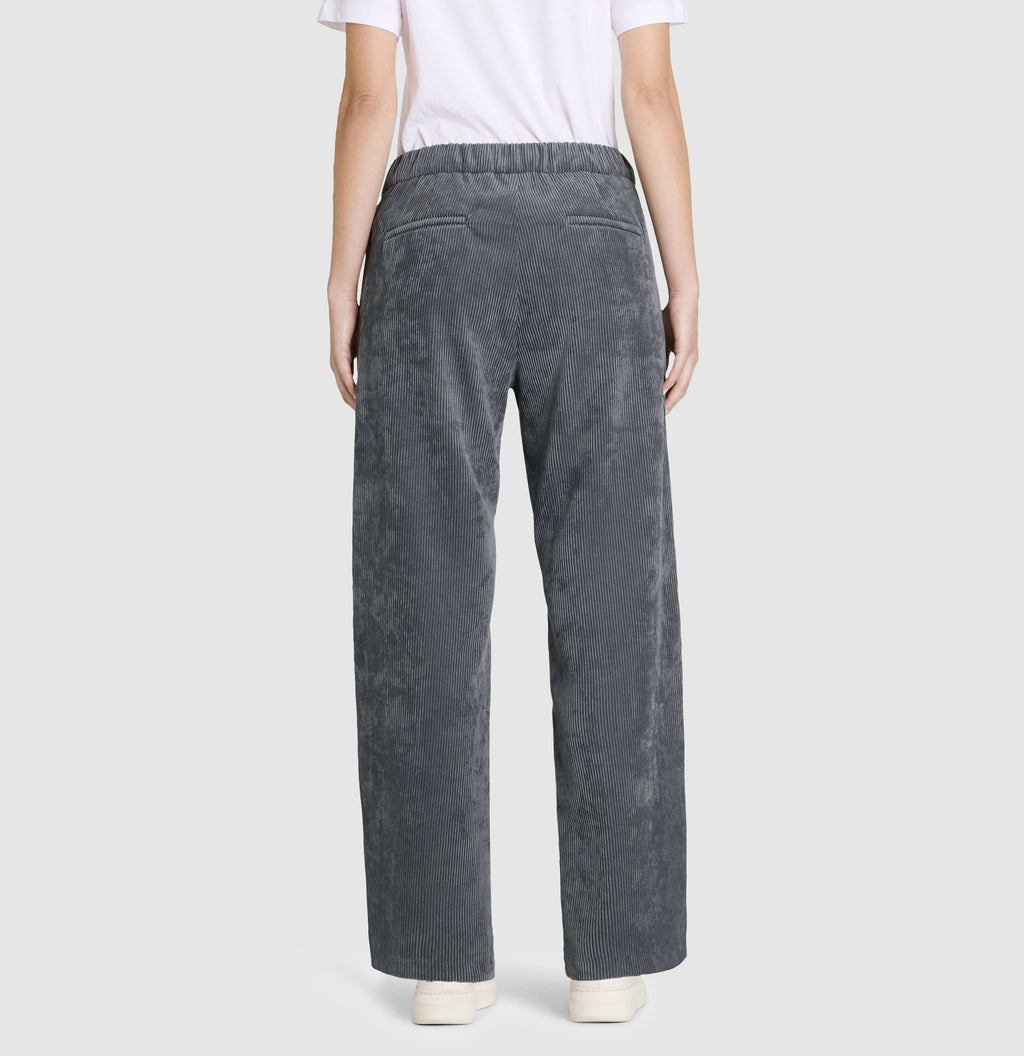 MAC JEANS - CHIARA, Fluid corduroy - Wide Fit - 3051-00-0410L-074 - grau