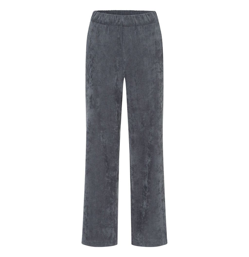 MAC JEANS - CHIARA, Fluid corduroy - Wide Fit - 3051-00-0410L-074 - grau