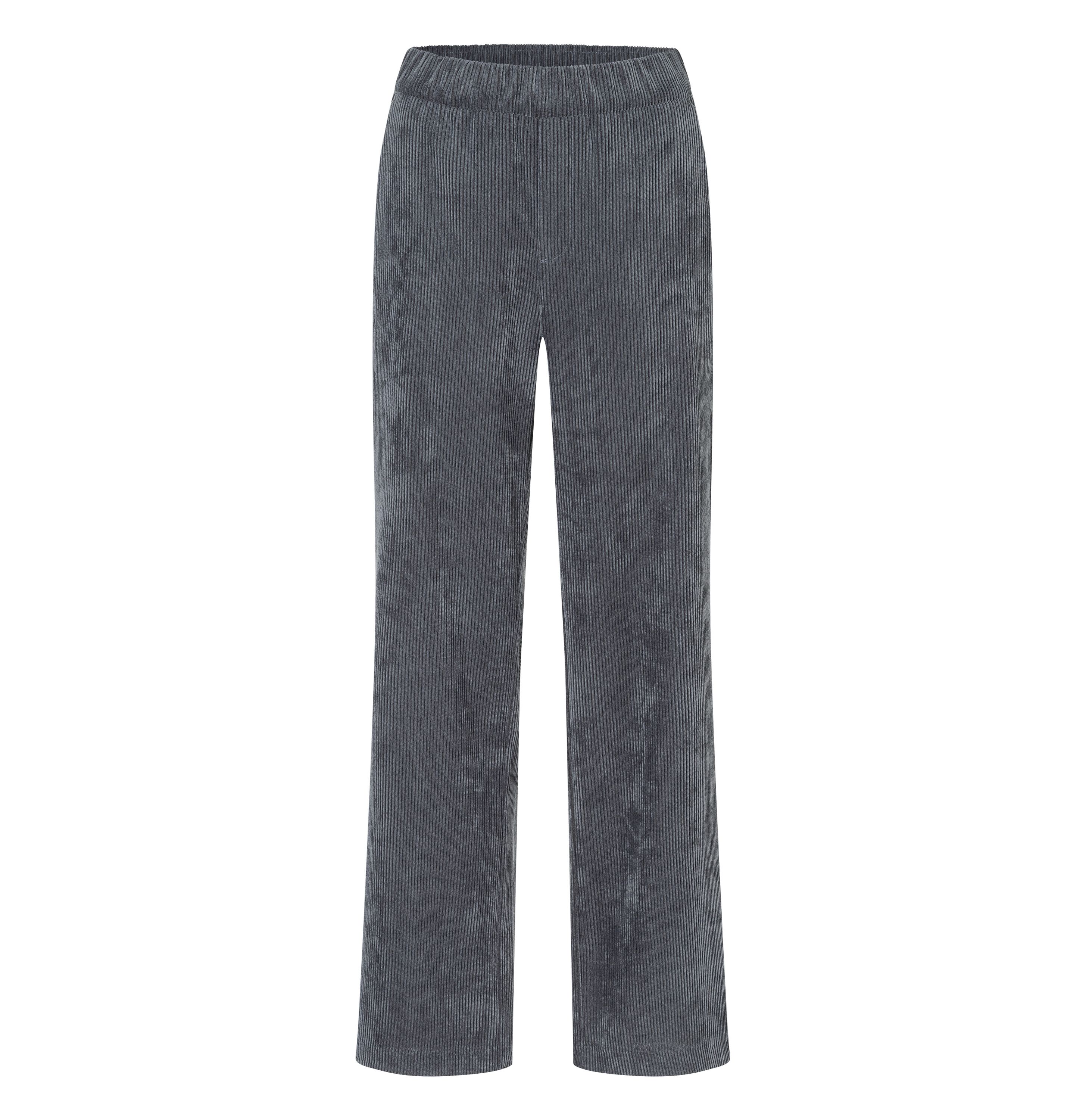 MAC JEANS - CHIARA, Fluid corduroy - Wide Fit - 3051-00-0410L-074 - grau