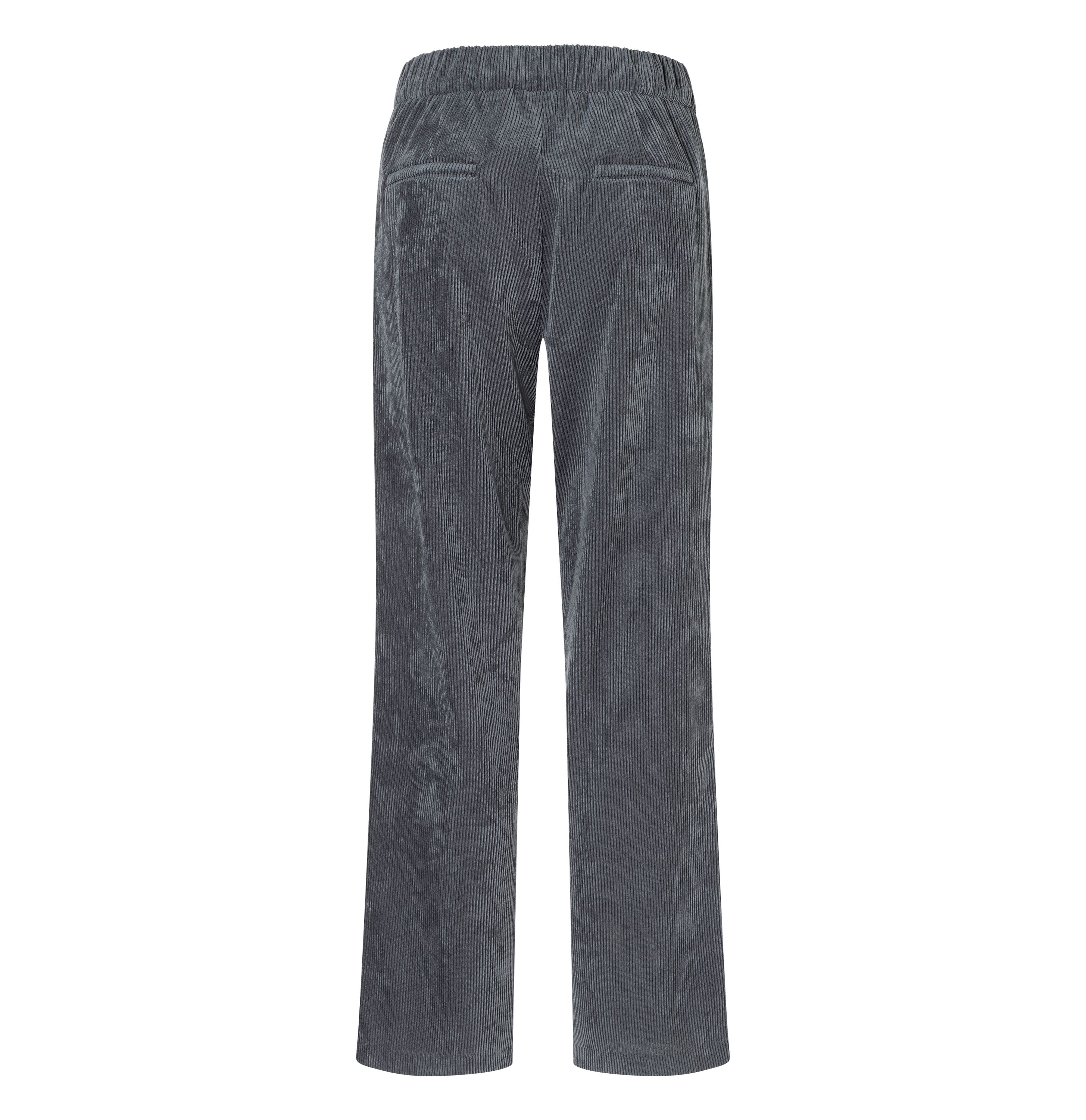 MAC JEANS - CHIARA, Fluid corduroy - Wide Fit - 3051-00-0410L-074 - grau