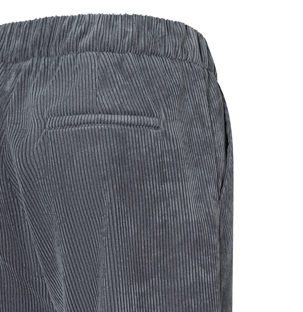 MAC JEANS - CHIARA, Fluid corduroy - Wide Fit - 3051-00-0410L-074 - grau