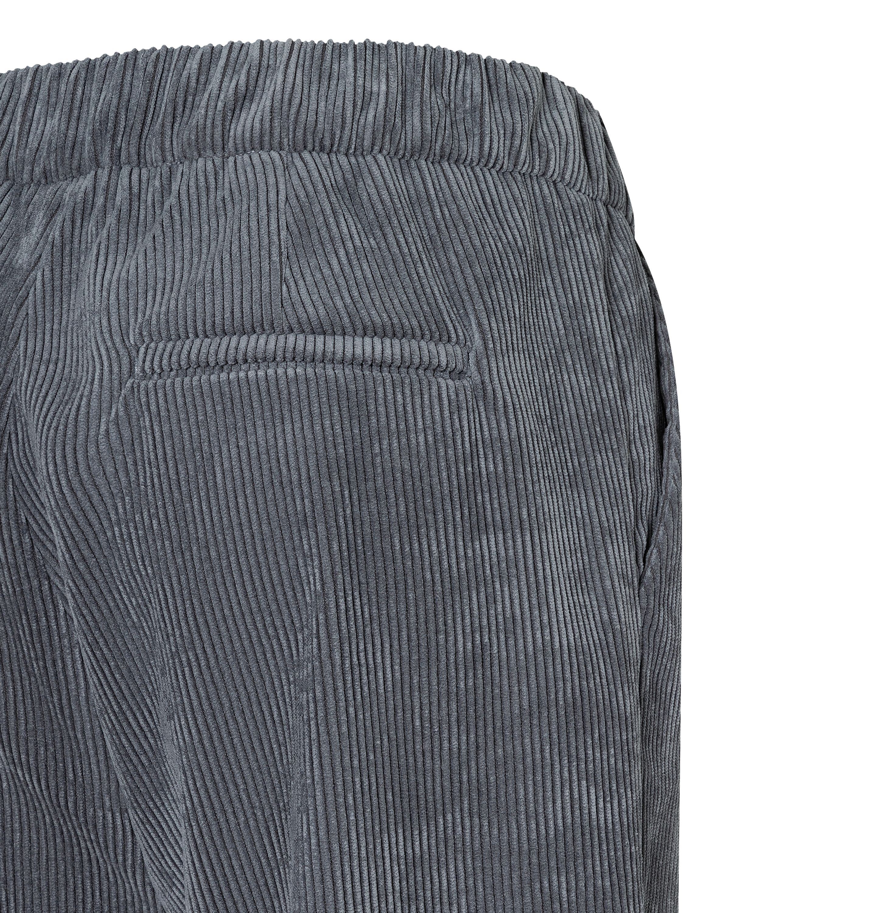 MAC JEANS - CHIARA, Fluid corduroy - Wide Fit - 3051-00-0410L-074 - grau