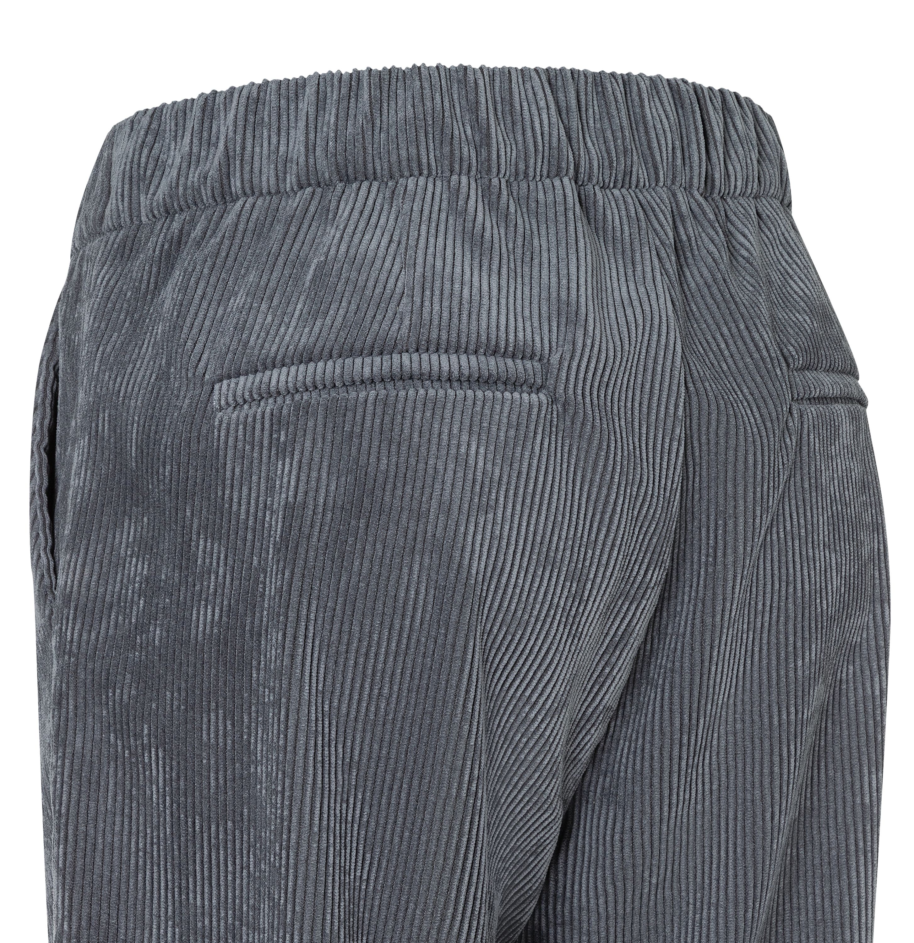 MAC JEANS - CHIARA, Fluid corduroy - Wide Fit - 3051-00-0410L-074 - grau