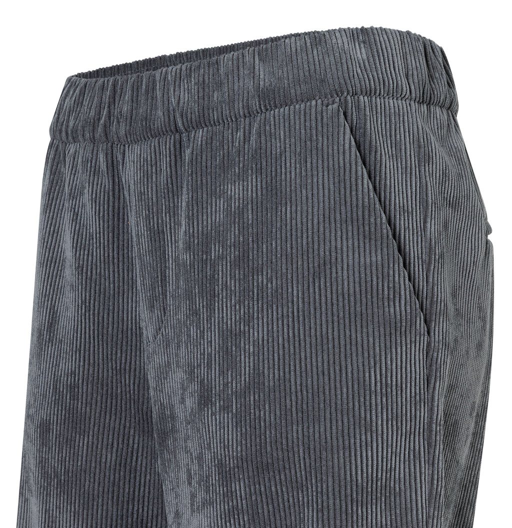 MAC JEANS - CHIARA, Fluid corduroy - Wide Fit - 3051-00-0410L-074 - grau