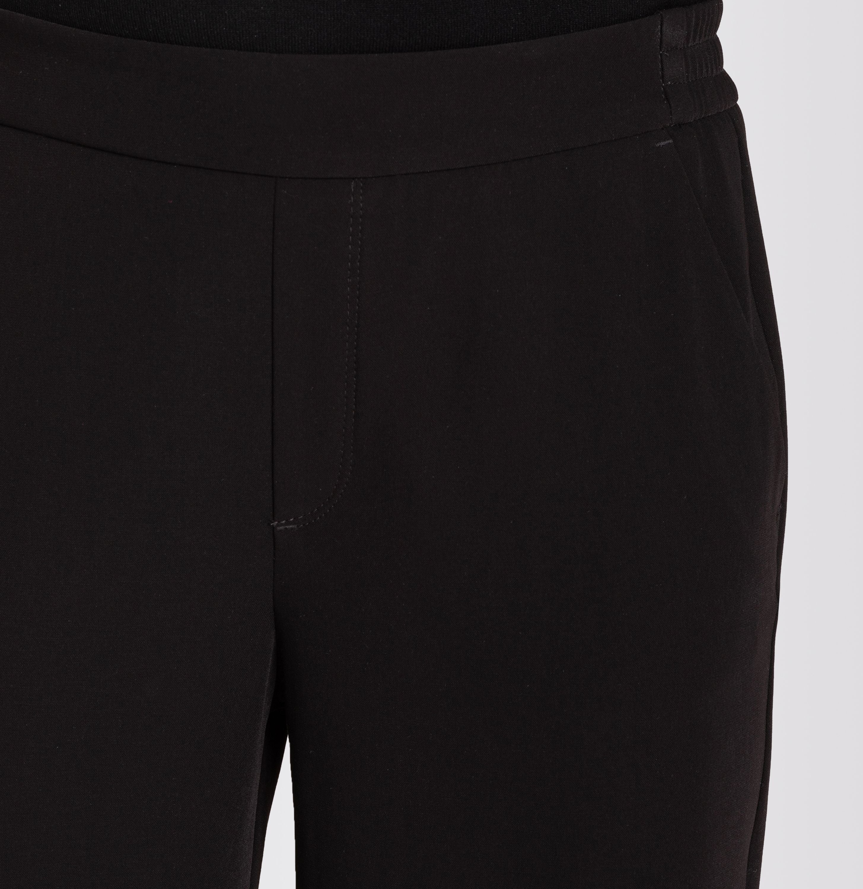 MAC JEANS - CHIARA, Floating crepe - Wide Fit - 2173-00-0231L-090 - schwarz