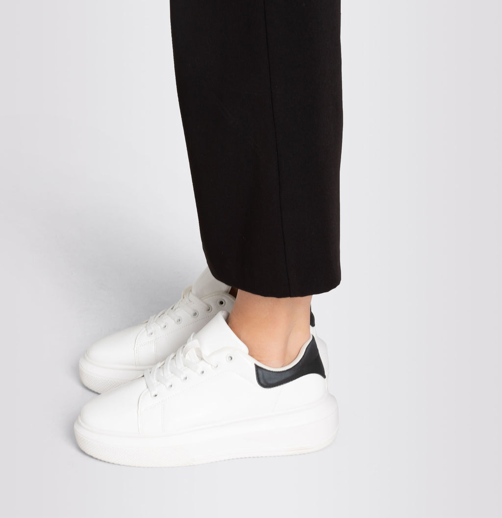 MAC JEANS - CHIARA, Floating crepe - Wide Fit - 2173-00-0231L-090 - schwarz