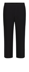 MAC JEANS - CHIARA, Floating crepe - Wide Fit - 2173-00-0231L-090 - schwarz
