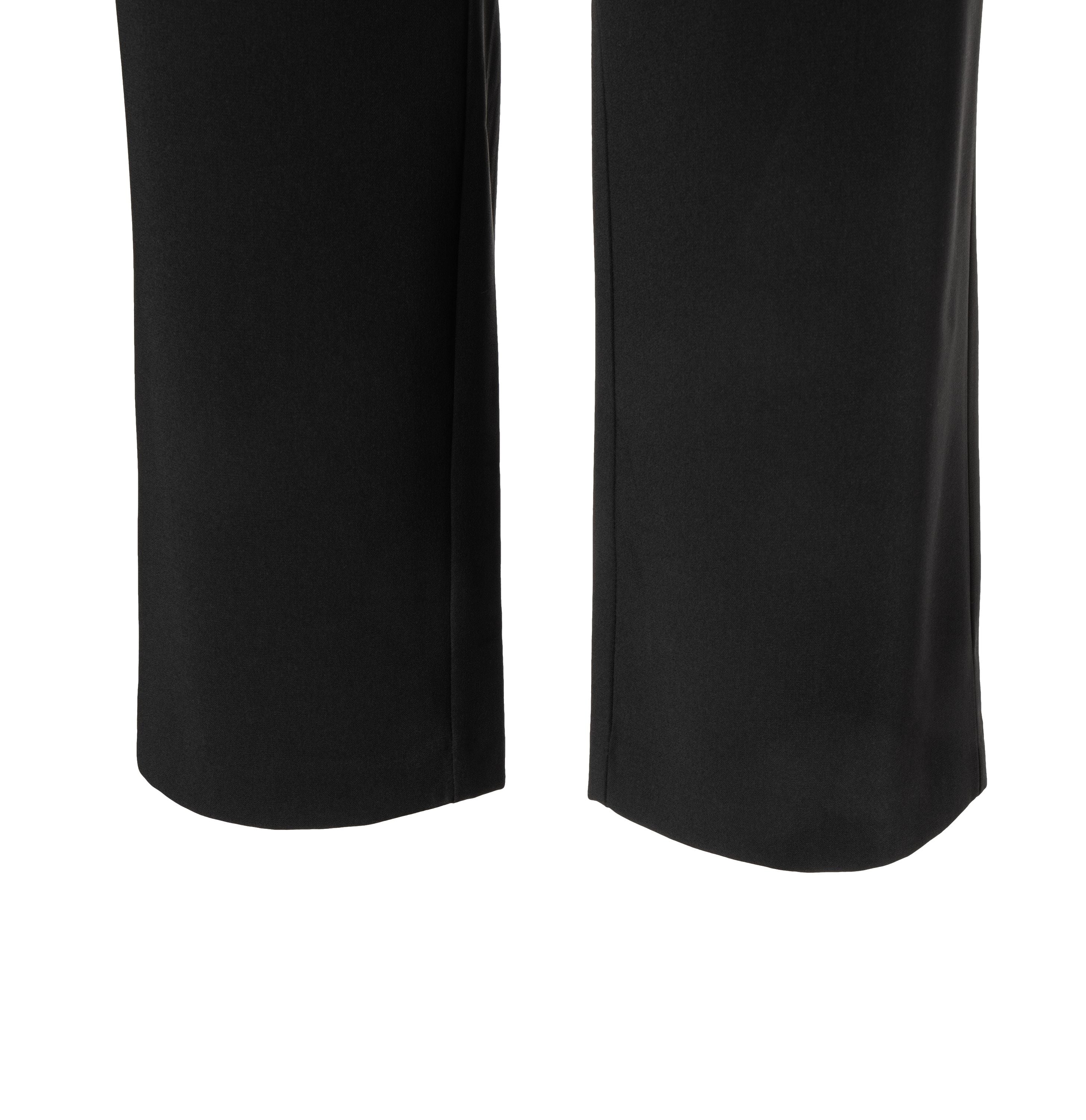 MAC JEANS - CHIARA, Floating crepe - Wide Fit - 2173-00-0231L-090 - schwarz