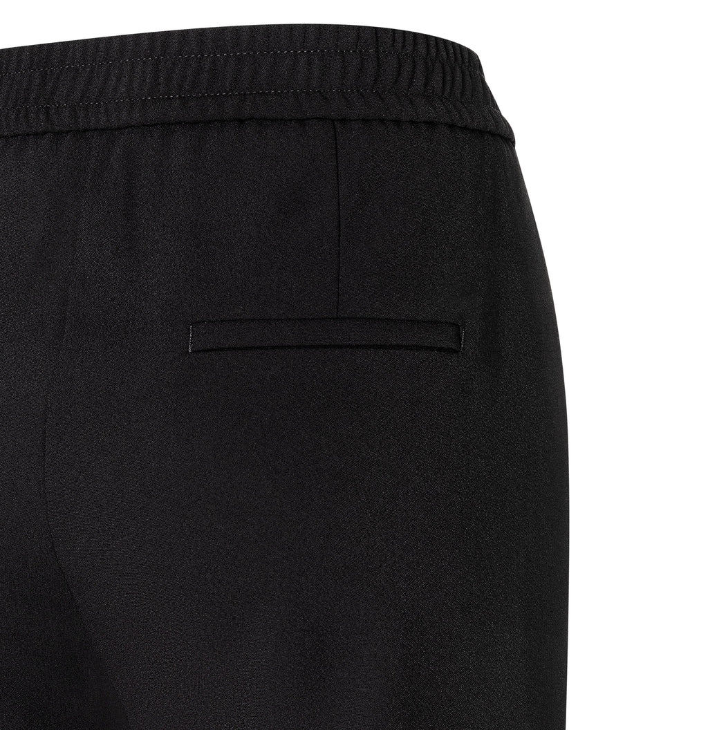 MAC JEANS - CHIARA, Floating crepe - Wide Fit - 2177-00-0231L-090 - schwarz