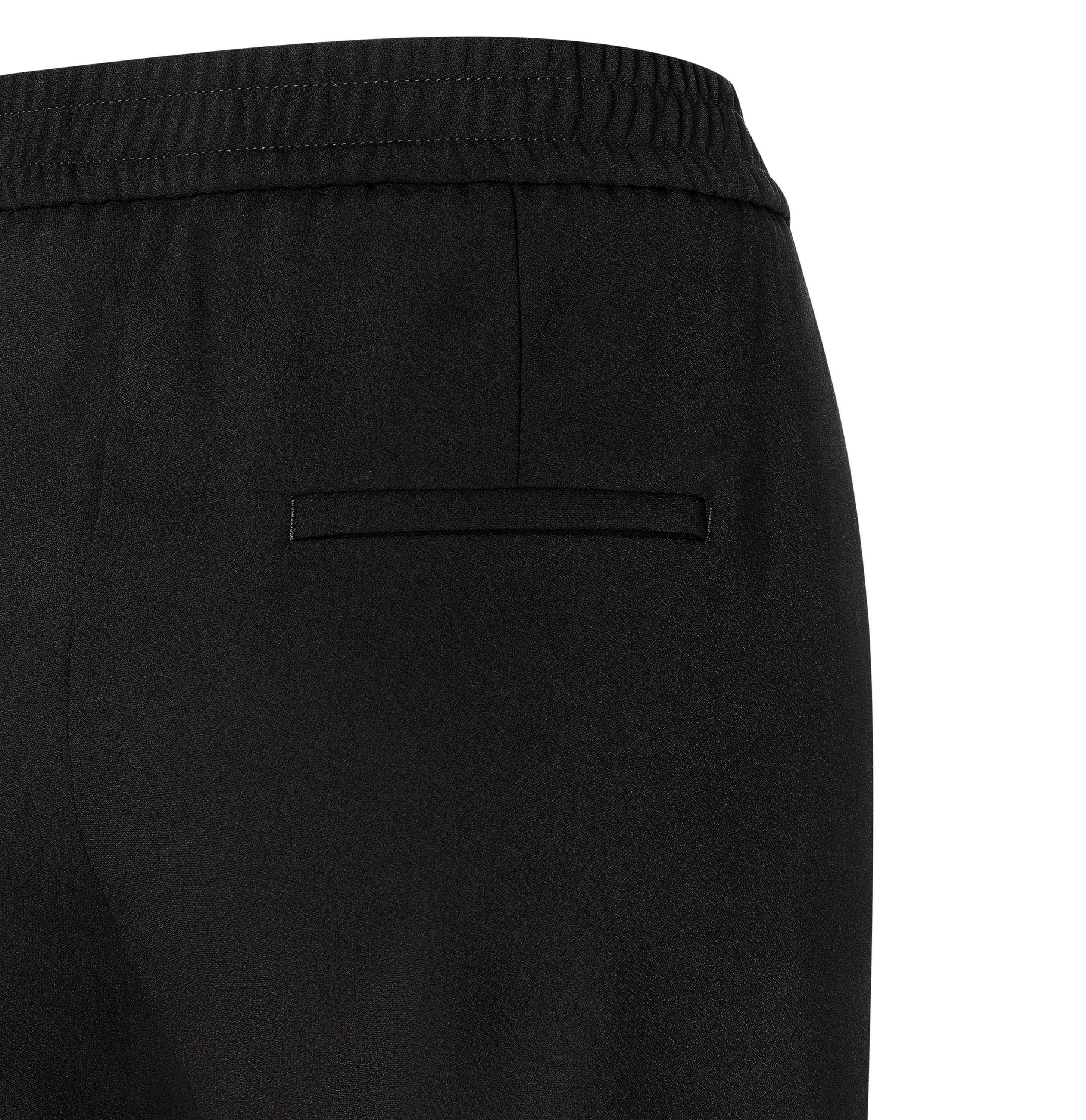 MAC JEANS - CHIARA, Floating crepe - Wide Fit - 2177-00-0231L-090 - schwarz