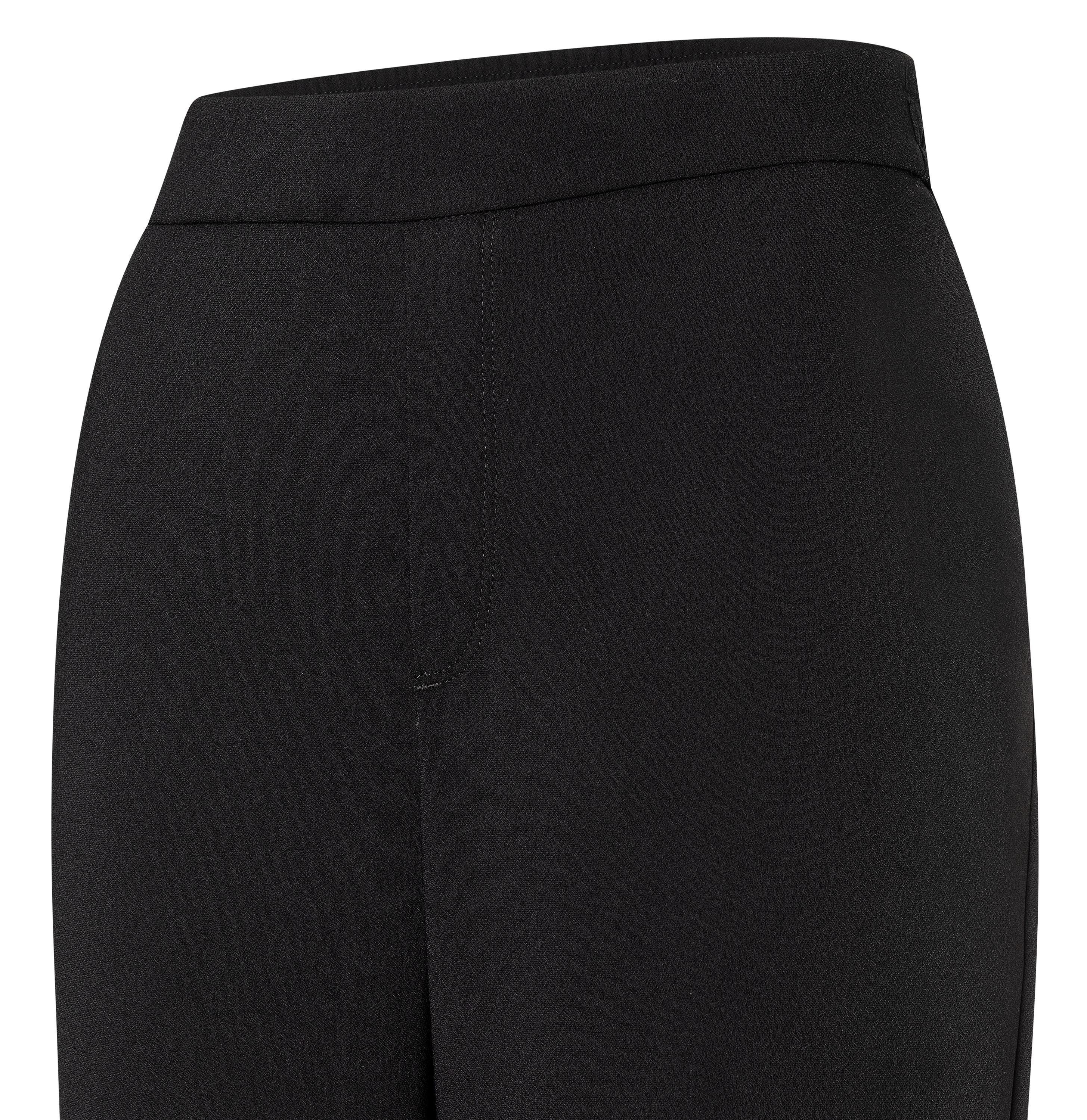 MAC JEANS - CHIARA, Floating crepe - Wide Fit - 2177-00-0231L-090 - schwarz