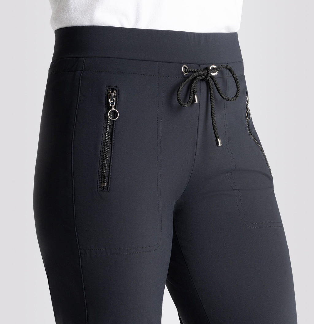 MAC JEANS - EASY, Premium techno stretch - Relaxed Fit - 3020-00-0169L-090 - schwarz