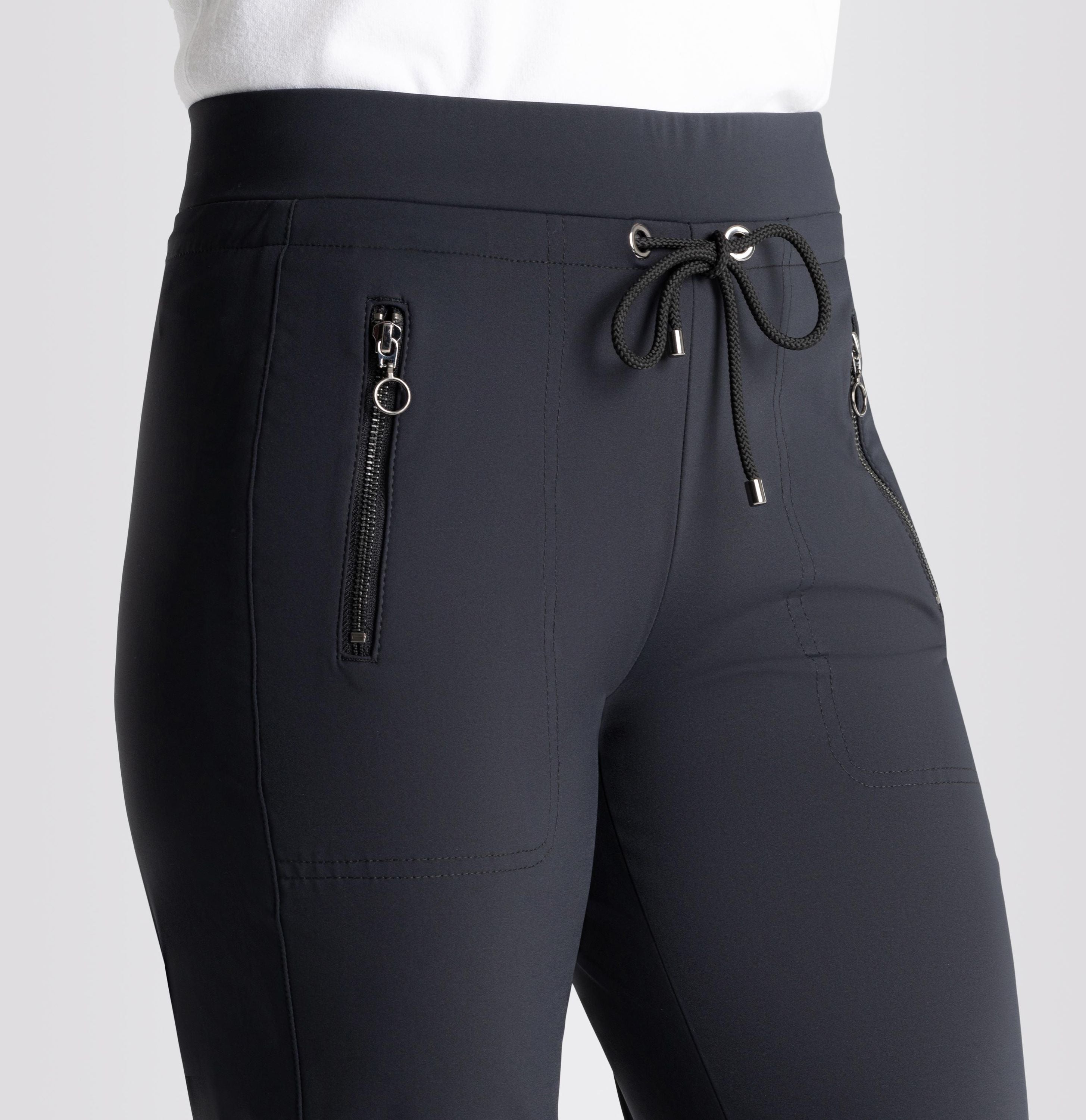 MAC JEANS - EASY, Premium techno stretch - Relaxed Fit - 3020-00-0169L-090 - schwarz