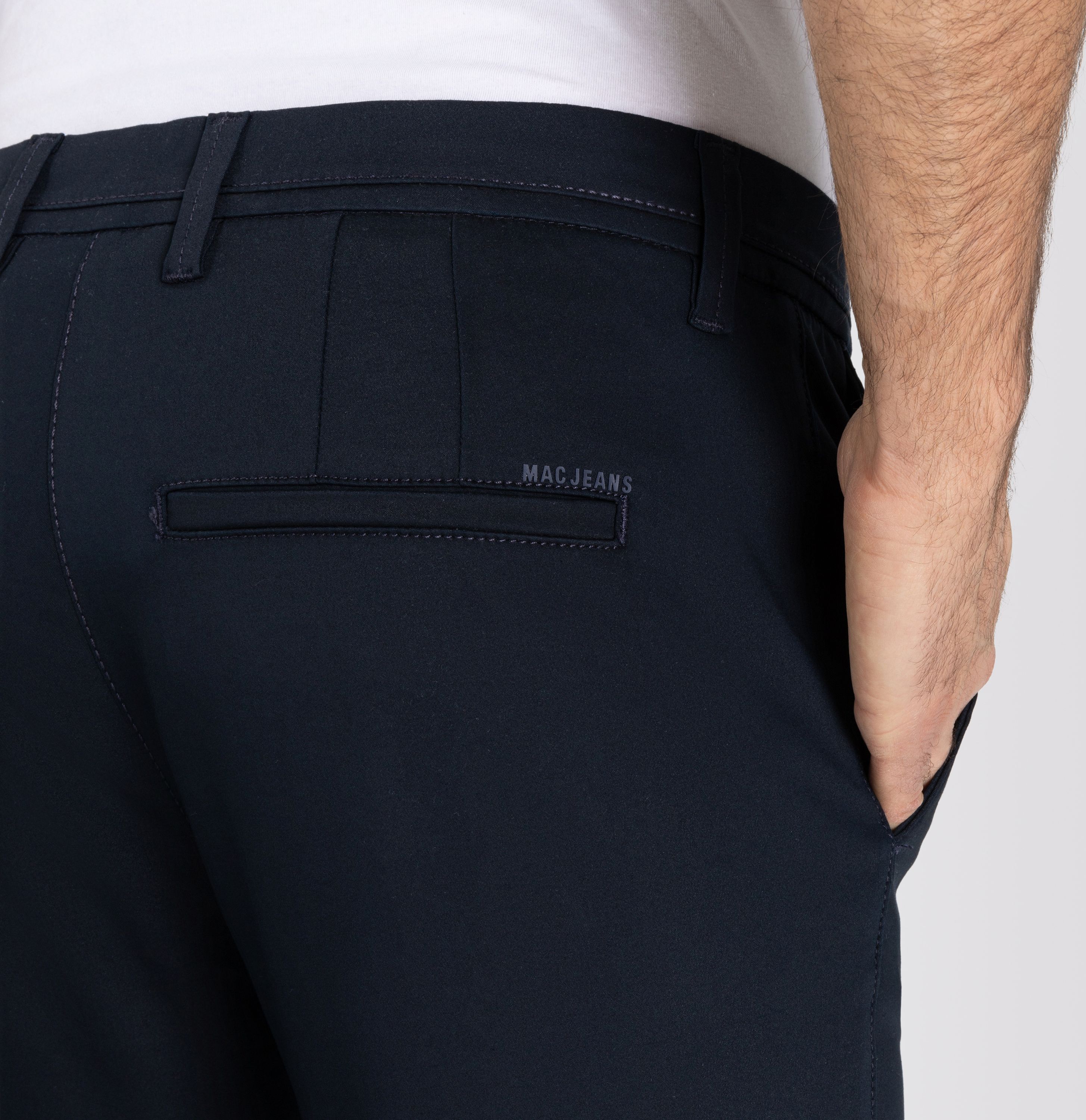 MAC JEANS - Griffin, Cotton Nylon Stretch - Tapered Fit - 6600-00-0762L-196 - blau