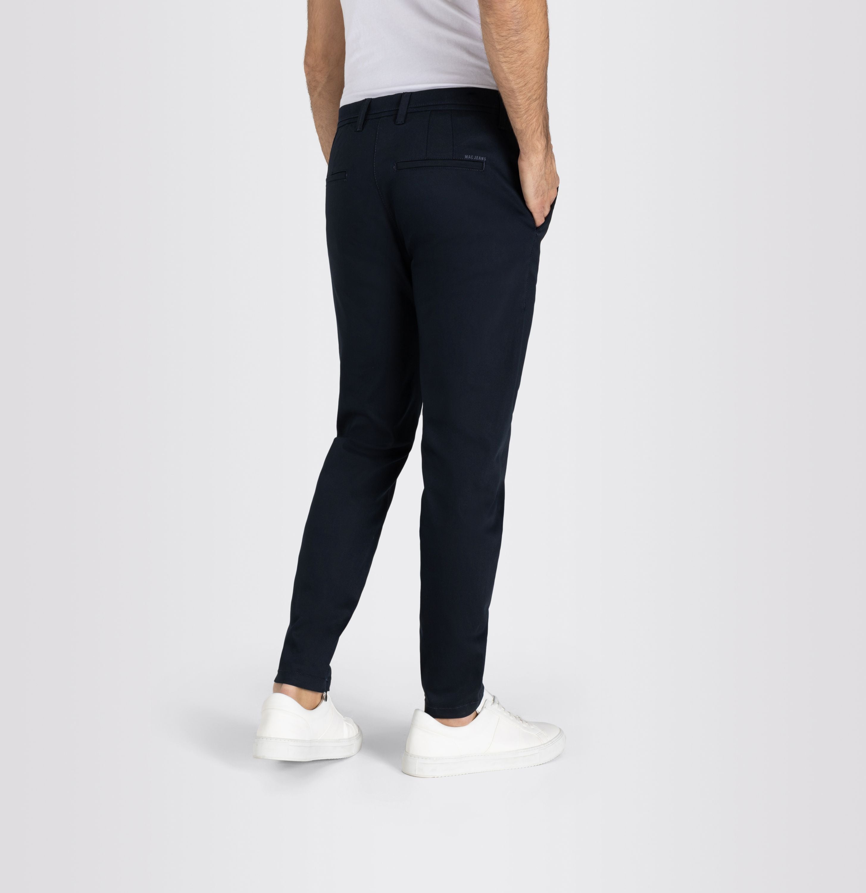 MAC JEANS - Griffin, Cotton Nylon Stretch - Tapered Fit - 6600-00-0762L-196 - blau