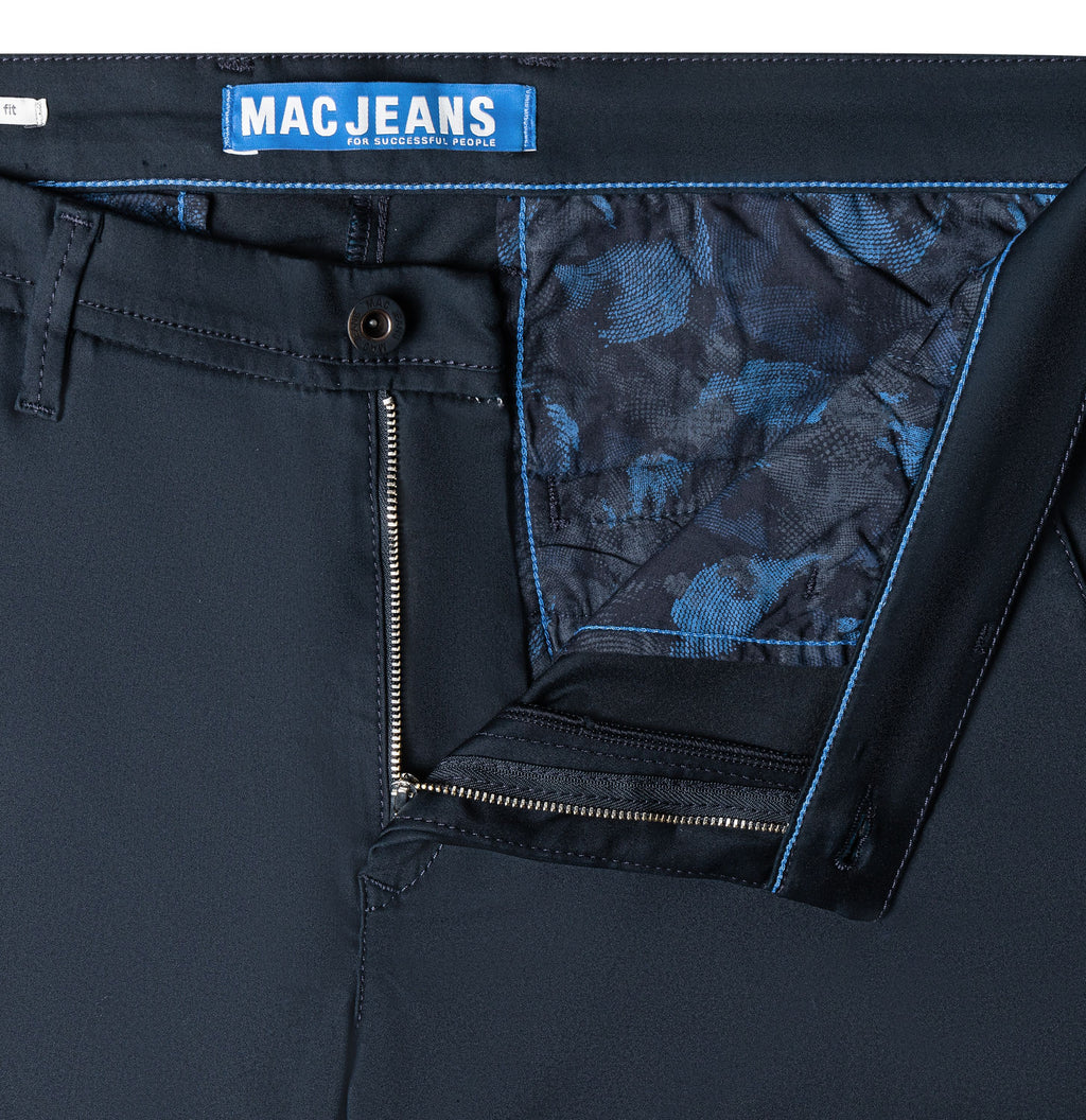MAC JEANS - Griffin, Cotton Nylon Stretch - Tapered Fit - 6600-00-0762L-196 - blau