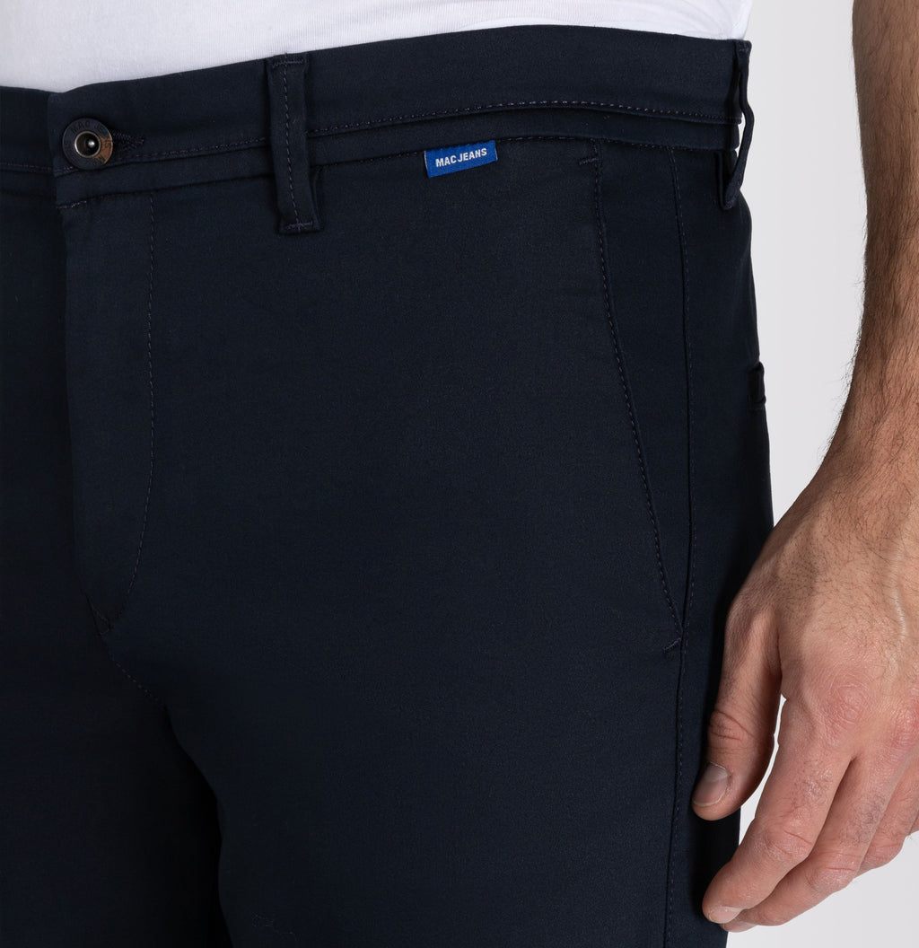MAC JEANS - Griffin, Cotton Nylon Stretch - Tapered Fit - 6600-00-0762L-196 - blau