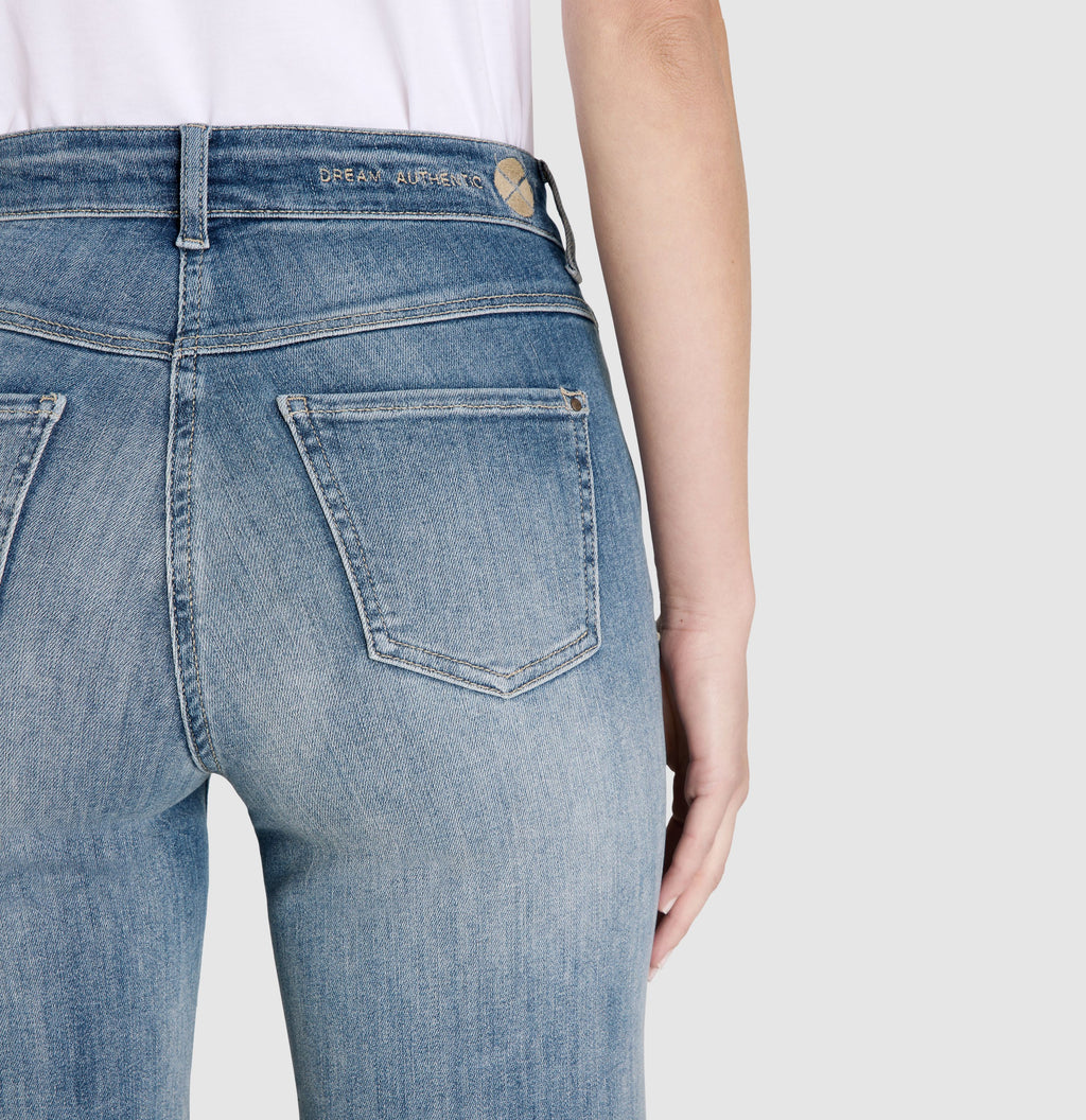 MAC JEANS - DREAM WIDE, Authentic mega flex - Wide Fit - 5439-90-0358L-D403 - blau