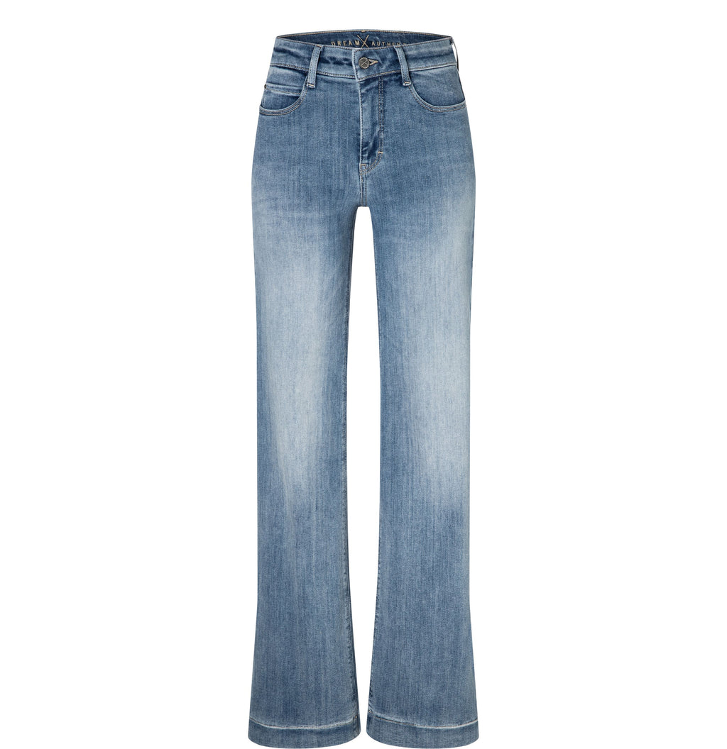 MAC JEANS - DREAM WIDE, Authentic mega flex - Wide Fit - 5439-90-0358L-D403 - blau
