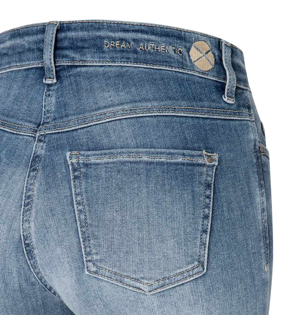 MAC JEANS - DREAM WIDE, Authentic mega flex - Wide Fit - 5439-90-0358L-D403 - blau