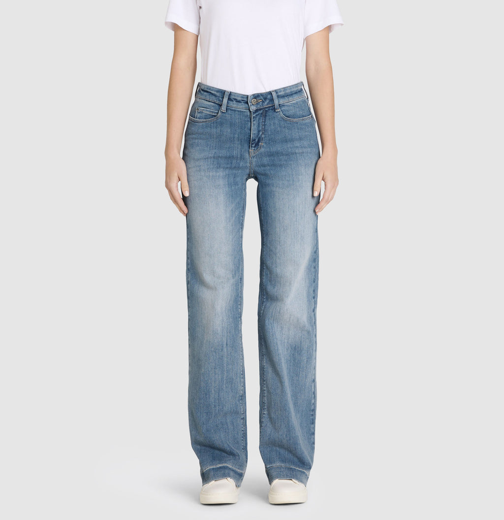 MAC JEANS - DREAM WIDE, Authentic mega flex - Wide Fit - 5439-90-0358L-D403 - blau