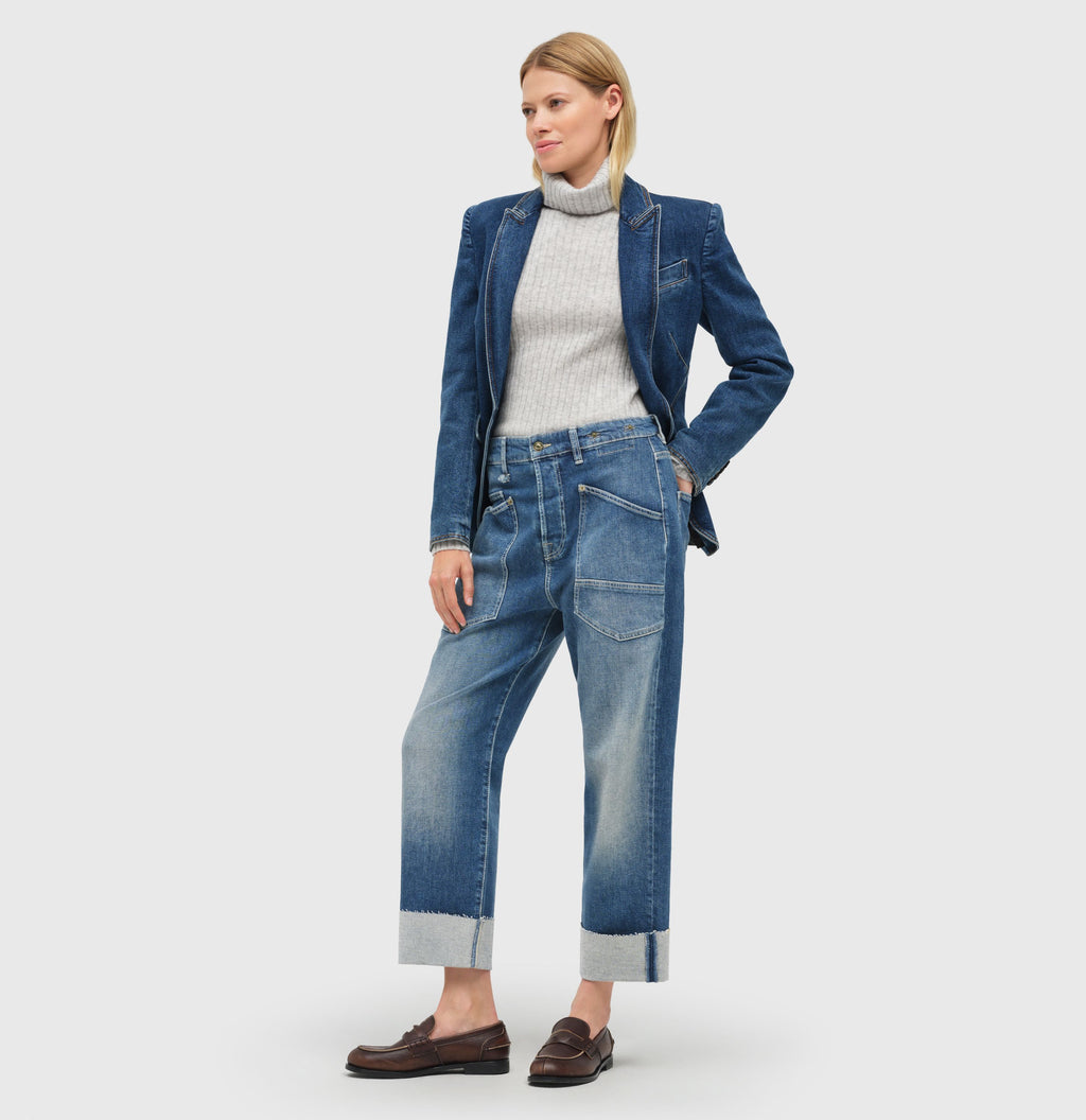 MAC JEANS - BAGGY, Authentic comfort denim - Relaxed Fit - 2314-90-0361L-D530 - blau