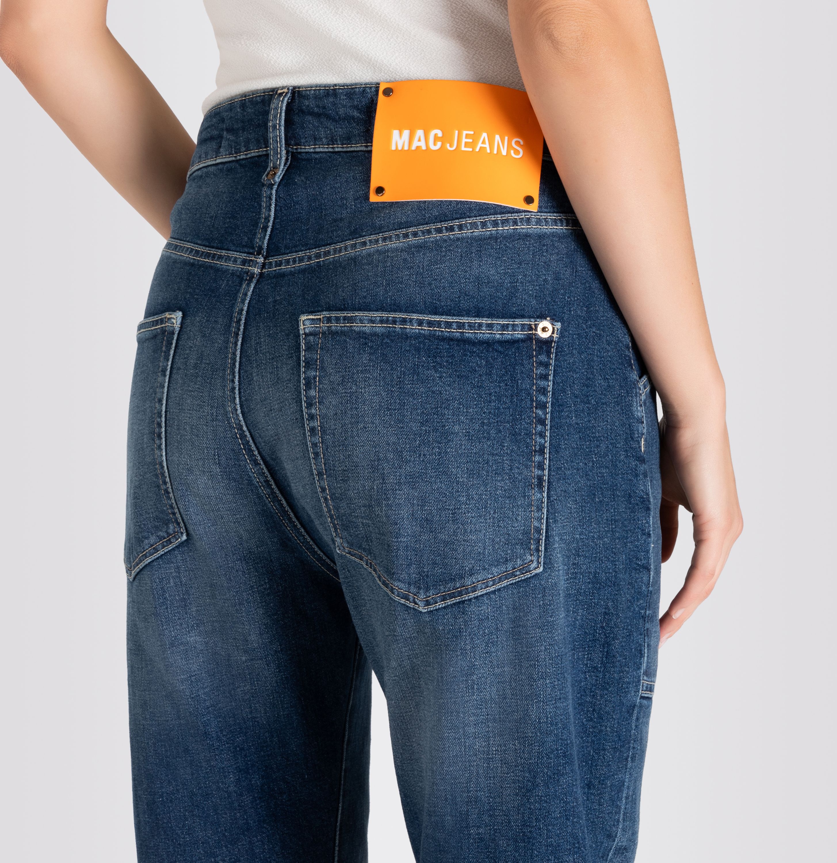 MAC JEANS - BAGGY, Authentic comfort denim - Relaxed Fit - 2314-90-0361L-D530 - blau