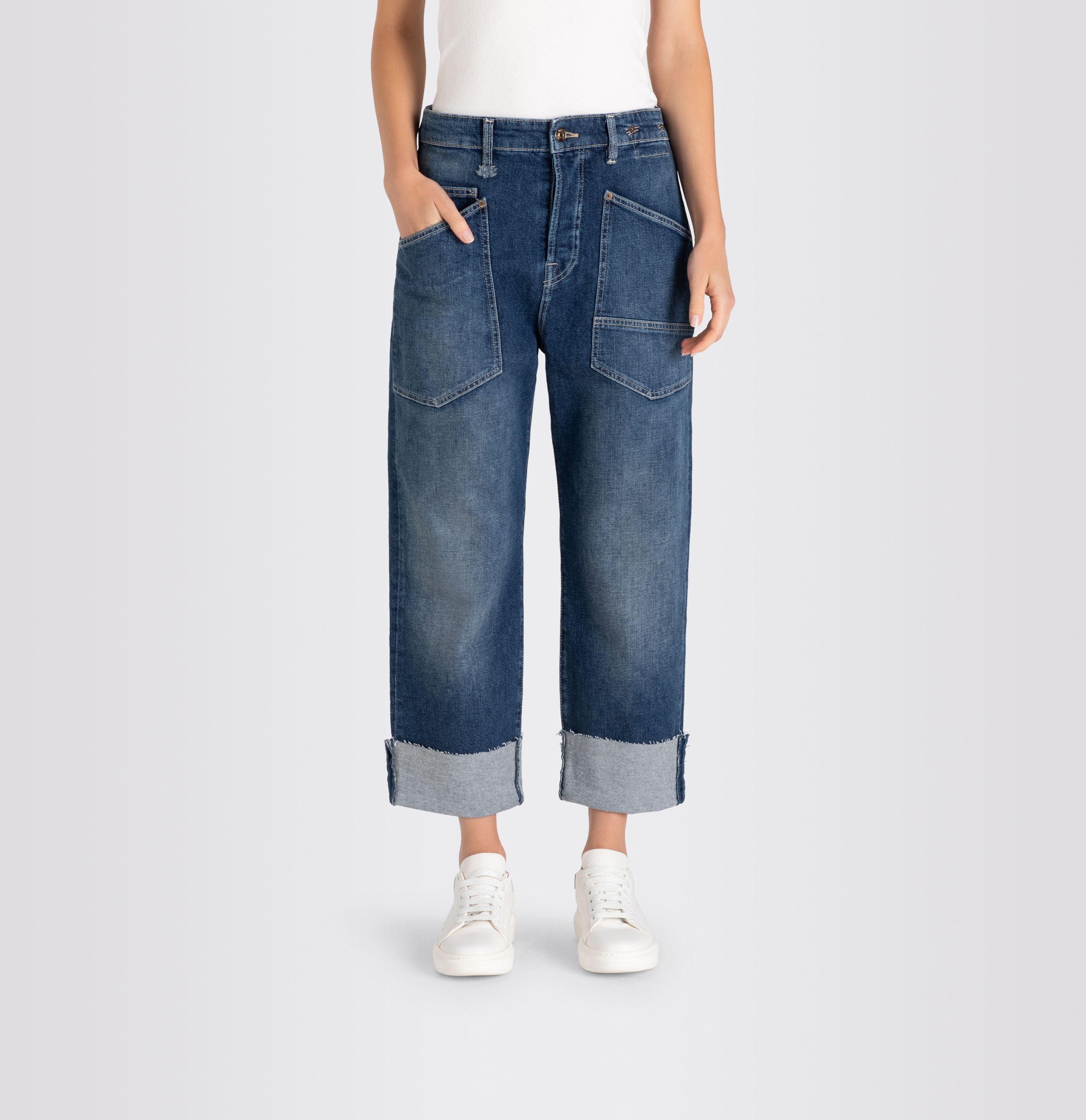 MAC JEANS - BAGGY, Authentic comfort denim - Relaxed Fit - 2314-90-0361L-D530 - blau