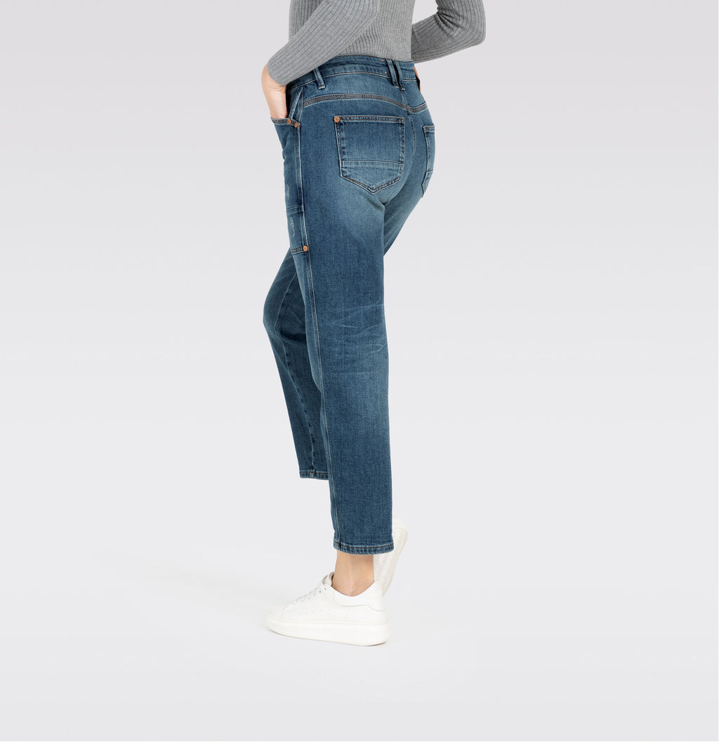 MAC JEANS - IOWA, Auth. comfort vintage denim - Relaxed Fit - 2803-90-0333L-D541 - blau