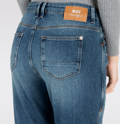 MAC JEANS - IOWA, Auth. comfort vintage denim - Relaxed Fit - 2803-90-0333L-D541 - blau