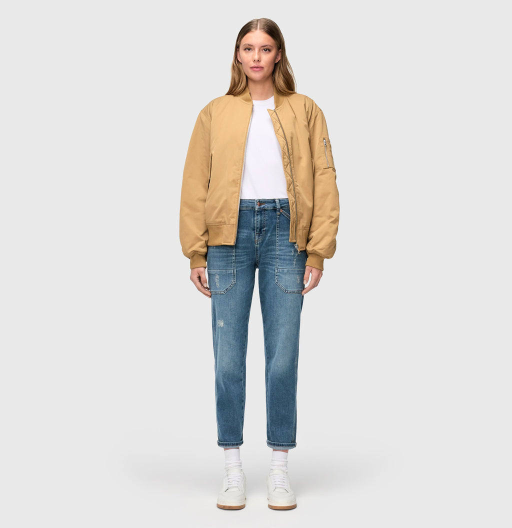 MAC JEANS - IOWA, Auth. comfort vintage denim - Relaxed Fit - 2803-90-0333L-D541 - blau