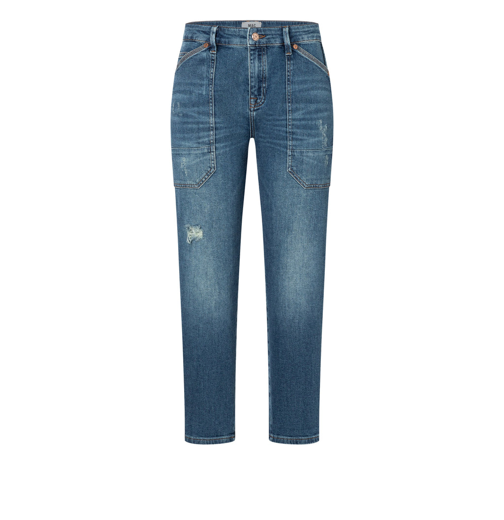 MAC JEANS - IOWA, Auth. comfort vintage denim - Relaxed Fit - 2803-90-0333L-D541 - blau