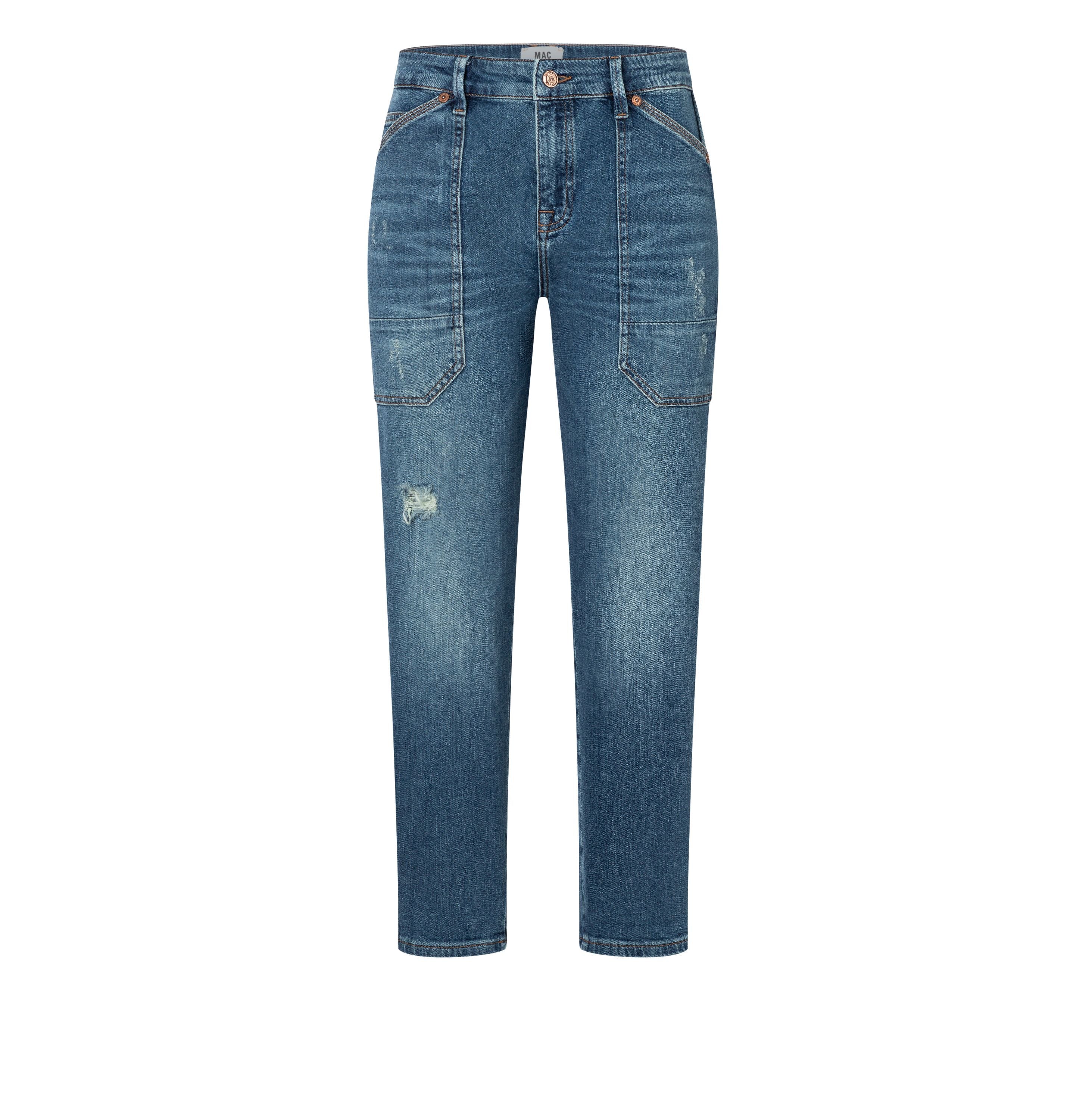 MAC JEANS - IOWA, Auth. comfort vintage denim - Relaxed Fit - 2803-90-0333L-D541 - blau
