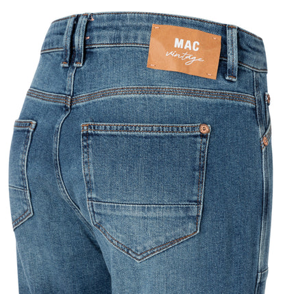 MAC JEANS - IOWA, Auth. comfort vintage denim - Relaxed Fit - 2803-90-0333L-D541 - blau