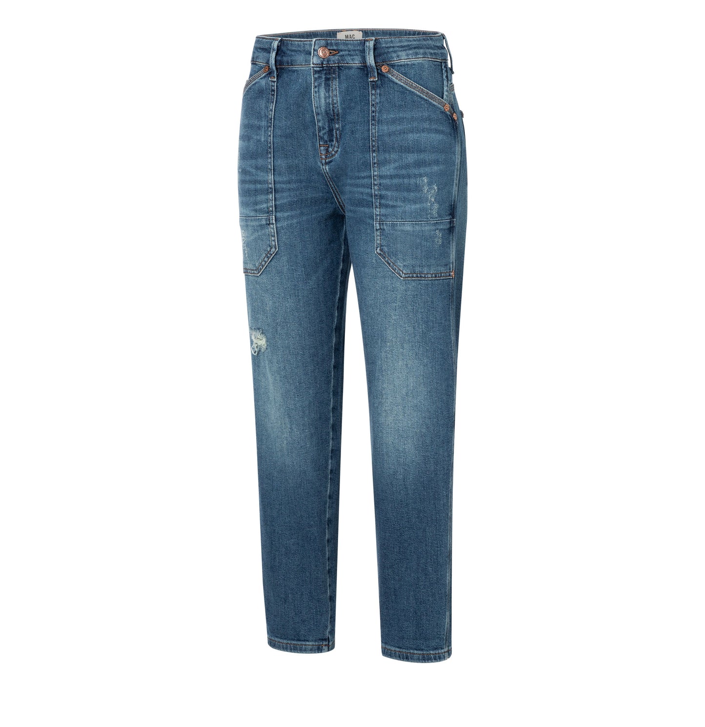 MAC JEANS - IOWA, Auth. comfort vintage denim - Relaxed Fit - 2803-90-0333L-D541 - blau
