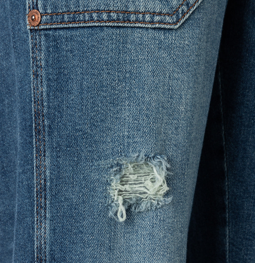 MAC JEANS - IOWA, Auth. comfort vintage denim - Relaxed Fit - 2803-90-0333L-D541 - blau