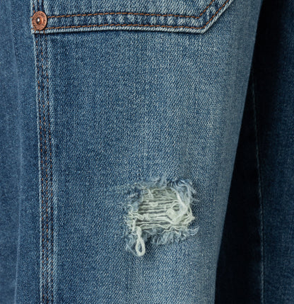 MAC JEANS - IOWA, Auth. comfort vintage denim - Relaxed Fit - 2803-90-0333L-D541 - blau