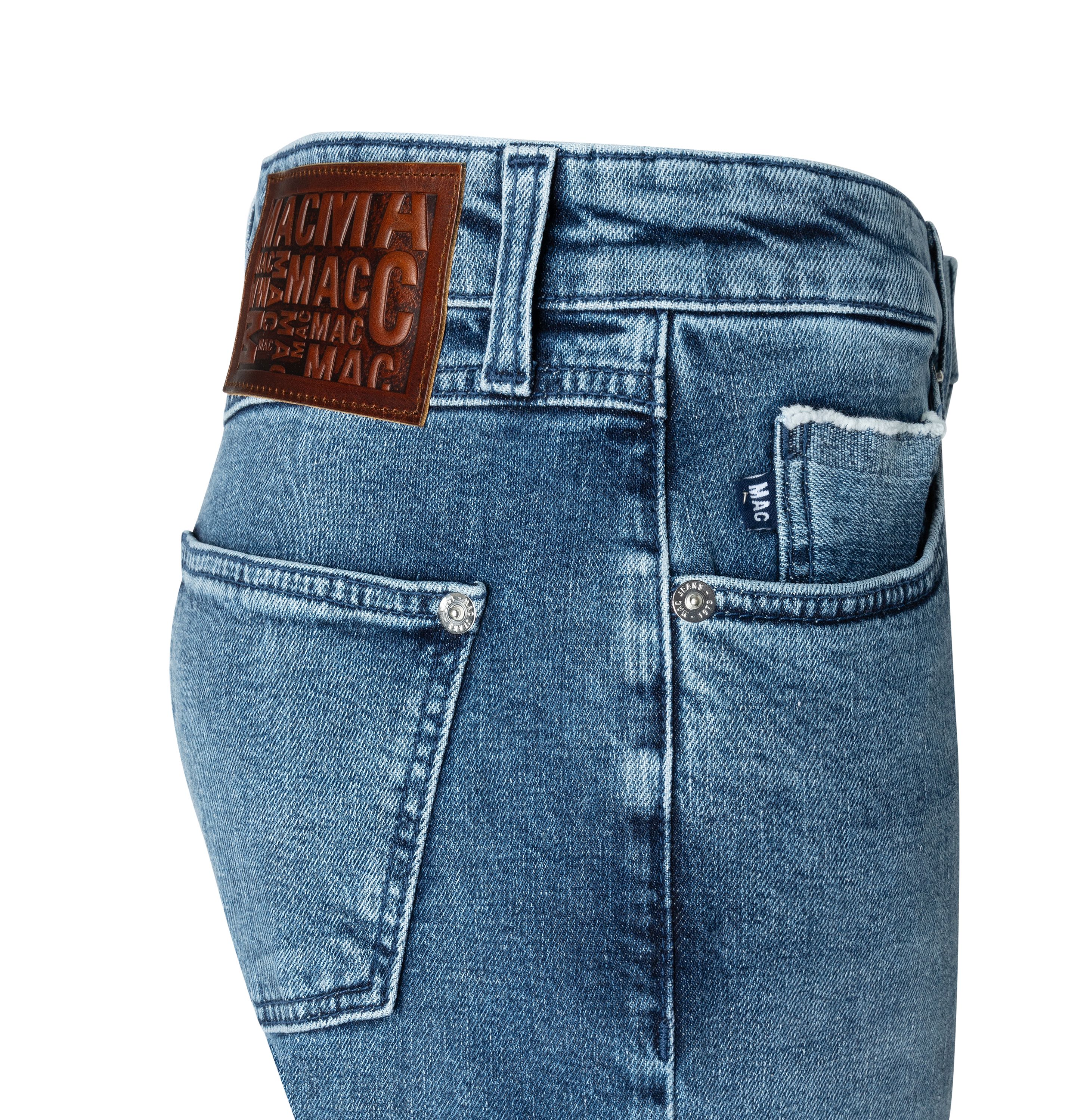 MAC JEANS - STRAIGHT, Authentic comfort denim - Straight Fit - 5818-90-0361L-D601 - blau