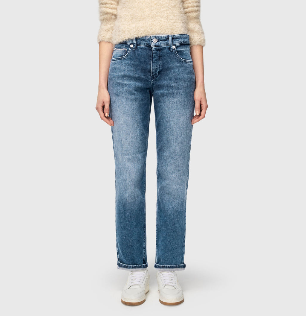 MAC JEANS - STRAIGHT, Authentic comfort denim - Straight Fit - 5818-90-0361L-D601 - blau