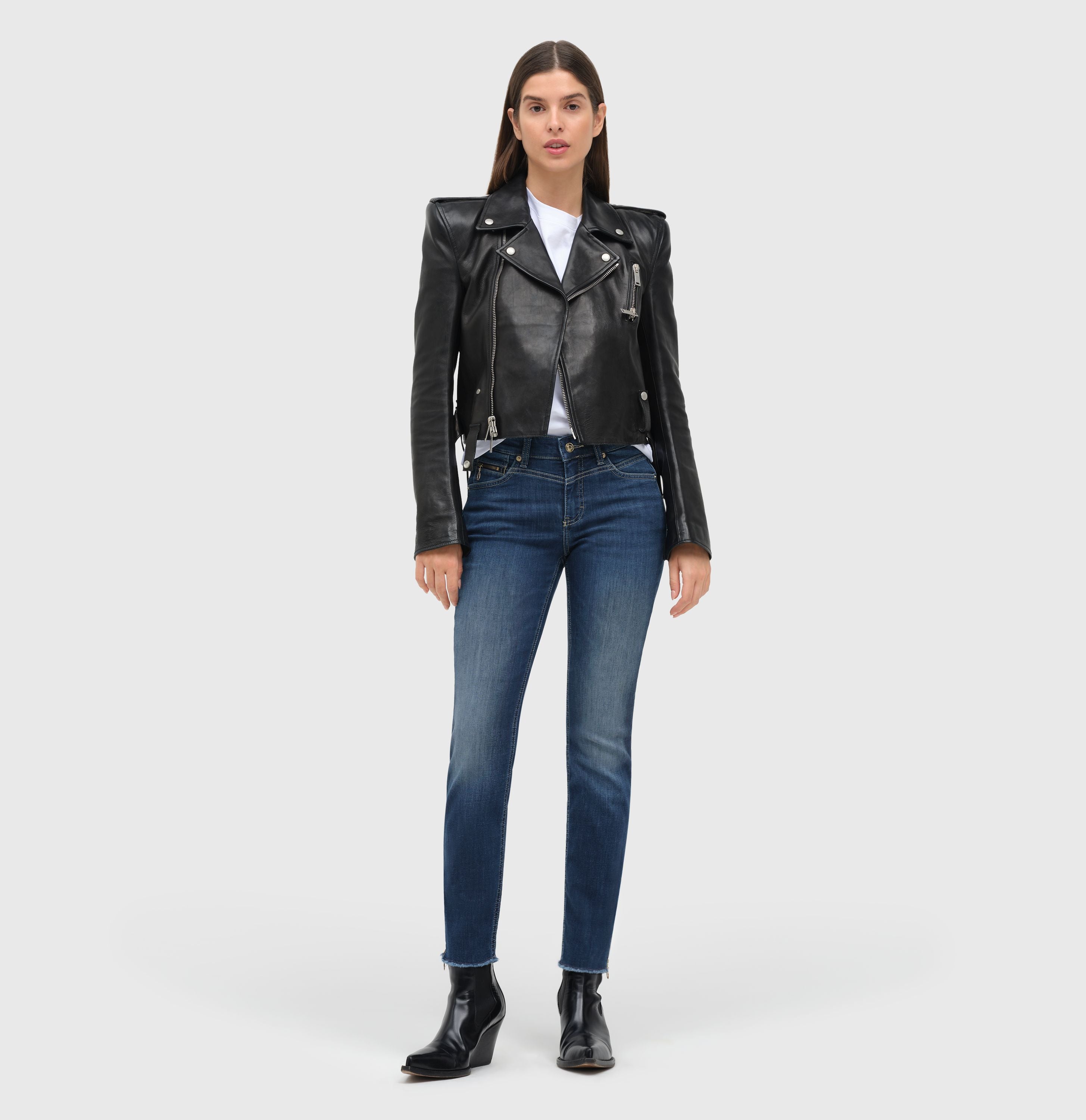 MAC JEANS - RICH SLIM, Light authentic denim - Slim Fit - 5755-90-0389L-D671 - blau