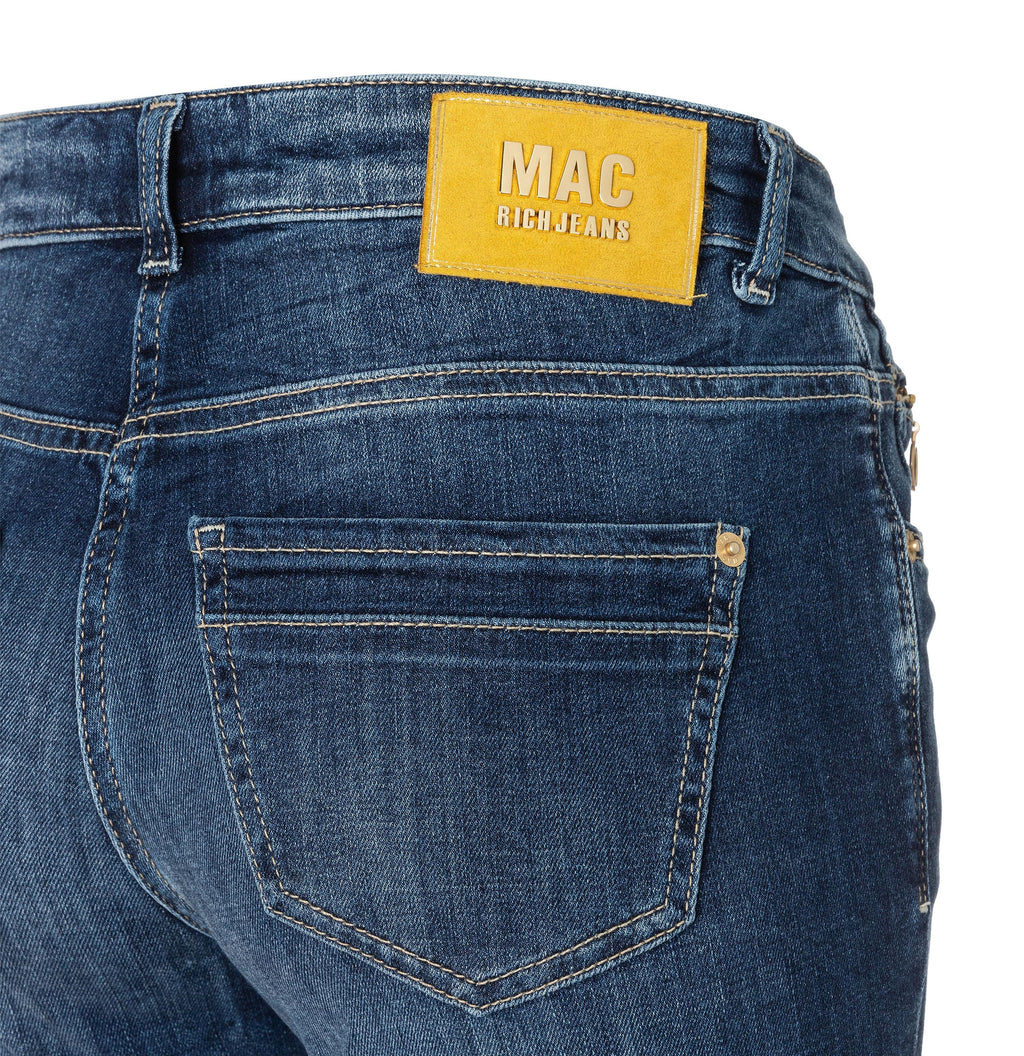 MAC JEANS - RICH SLIM, Light authentic denim - Slim Fit - 5755-90-0389L-D671 - blau