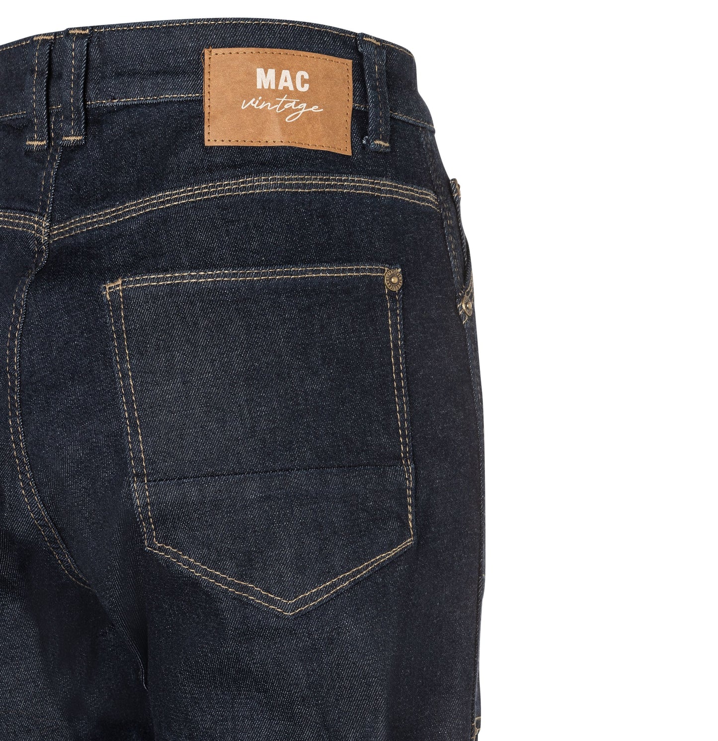 MAC JEANS - IOWA, Auth. comfort vintage denim - Relaxed Fit - 2803-90-0333L-D683 - blau